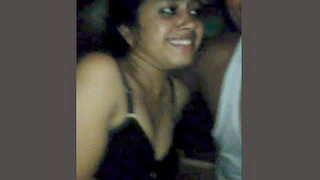 Tamil couple's steamy romance and boob show