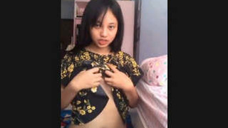 Assami, a stunning girl, flaunts her body in a steamy video