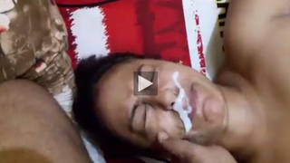 Indian girl Budi gets a facial in a steamy video