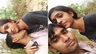 Desi couple's steamy outdoor romance