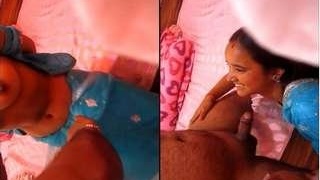 Desi bhabhi enjoys a deep blowjob and is ready for some action