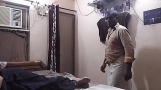 Indian housewife gets face fucked by vegetable delivery man