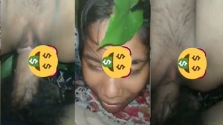 Desi MMS video shows Tripura girl enjoying outdoor sex in the village