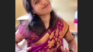 Adorable Indian girl pleasures herself with fingering