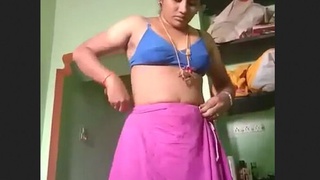 Village bhabhi gives a handjob to her brother