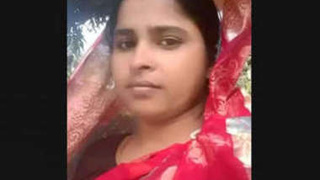 Bangladeshi bhabi has sex in the village at night