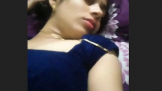 Friend's wife enjoys intimate moments with lover
