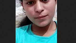 Cute desi girl shows off in front of camera