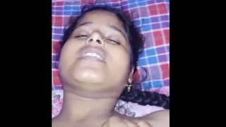 Desi bhabi with sexy face gets fucked hard