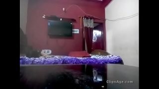Indian wife gives her husband a hot blowjob and takes it hard in HD video