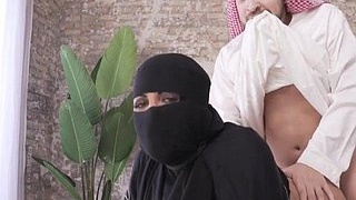 Arabic Gaffer's wife gets hard and fast fucked