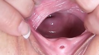 Ally's soft vagina on display in this erotic video