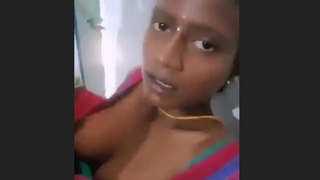 Indian lover gets naughty and hard in Tamil video