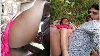 Indian couple enjoys outdoor sex and oral pleasure