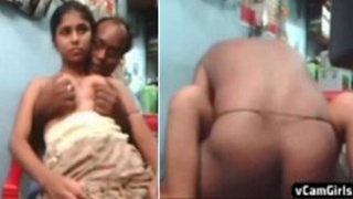 Horny father in law has sex with Indian bahu