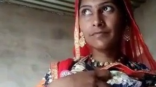 Watch a naked Rajasthani MMC from the village in action