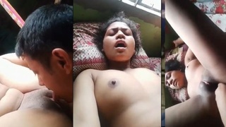 Bangla couple's first time video of passionate sex