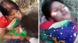 Desi bhabhi's outdoor sex with young guys in HD video