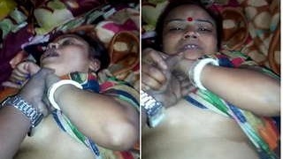 Bhabhi's anal adventure with her husband in a steamy video