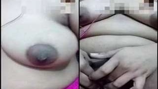 Desi bhabhi flaunts her body in video call