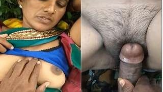 Bhabhi's hot outdoor sex with her lover