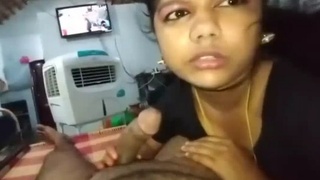 South Indian couple shares intimate moments in domestic video