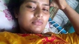 Indian babe Halikunnisha's seductive nude selfie video