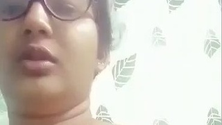 Nude selfie of sexy Bengali beauty in bathroom