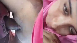 Desi girl gets naughty in public in Bangladeshi outdoor sex video