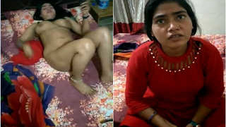 Indian amateur couple records nude video for lovers