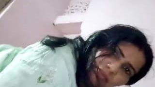 Indian bhabhi from a village rides her lover with passion