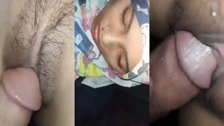 Teen porn with moaning hijabi girl and her lover