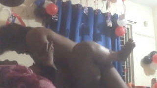 Part 3 of Desi couple's steamy sex tape featuring 3 clips