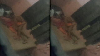 Exclusive Desi couple's intimate sex session caught on camera
