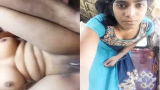 Amateur Desi girl from a village goes nude for money