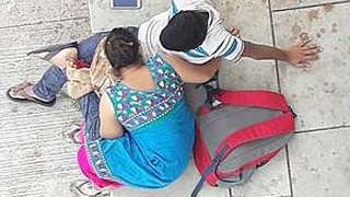 Desi village bhabi gives blowjob to her devar in outdoor spy video
