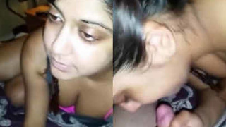 Desi Sardarney Sandy gives a blowjob in Vancouver