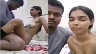 Cute Bangla amateur rides her boyfriend's dick in exclusive video