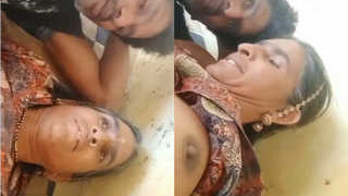 Mature couple's passionate encounter captured on video