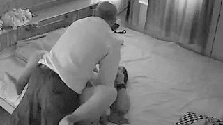 Desi aunt and father indulge in lw on camera