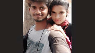 Amateur Indian couple enjoys steamy VDO session