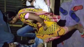 Village Bhabhi's wild night with a young boy