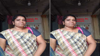 Bhabhi from Tamil captures her nude body on camera