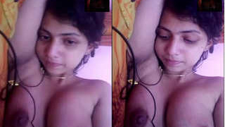 Horny girl flaunts her naked body in part 3