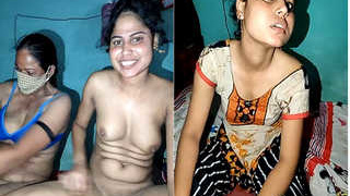 Exclusive webcam show of Indian girls from a small village