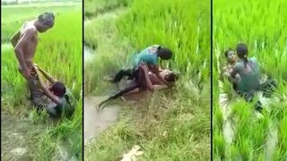 Desi mms clip captures lovers having fun outdoors by the river