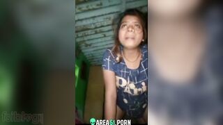 Desi MMS video captures a girl getting pounded from behind by an Indian lover