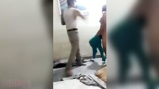 Pakistani MILF gets pounded by horny college students in MMS video