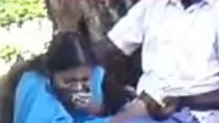 Desi Baba's blowjob skills in Tamil sex video