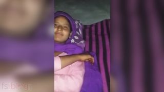 Indian girl's virgin pussy gets fucked by her lover in village